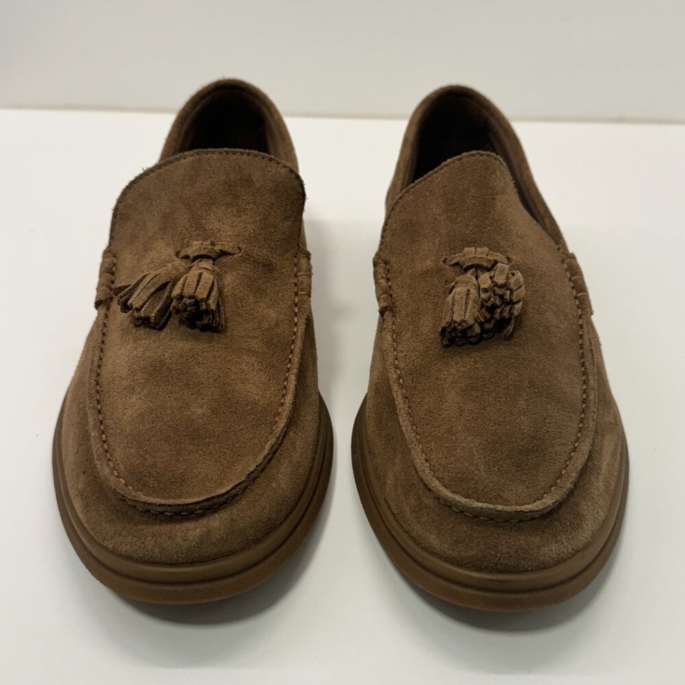 BRUNELLO CUCINELLI SUADE LOAFERS MENS 44